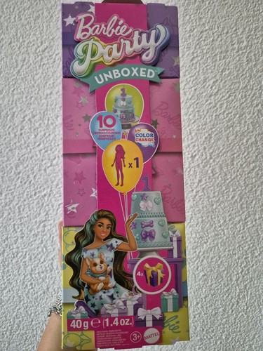 Barbie party unboxed color - unboxed,