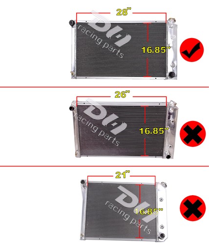 3reih kühler radiator für - 3reih,