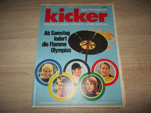 Kicker 1972 72 olympia - 21.8.1972,